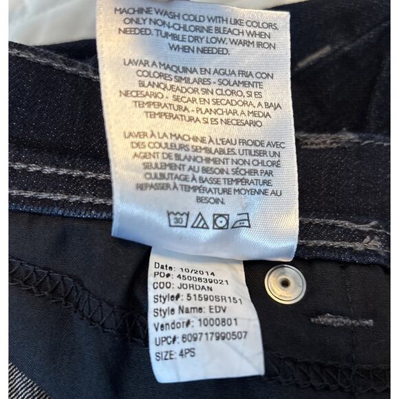 Style & Co Jeans Straight Leg Dark Wash RN#89828 Women Size 4 Petite Small - Picture 6 of 9